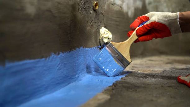 Commercial Wet Basement Repair project at a Coalton, OH business property by SJ Waterproofing Pros